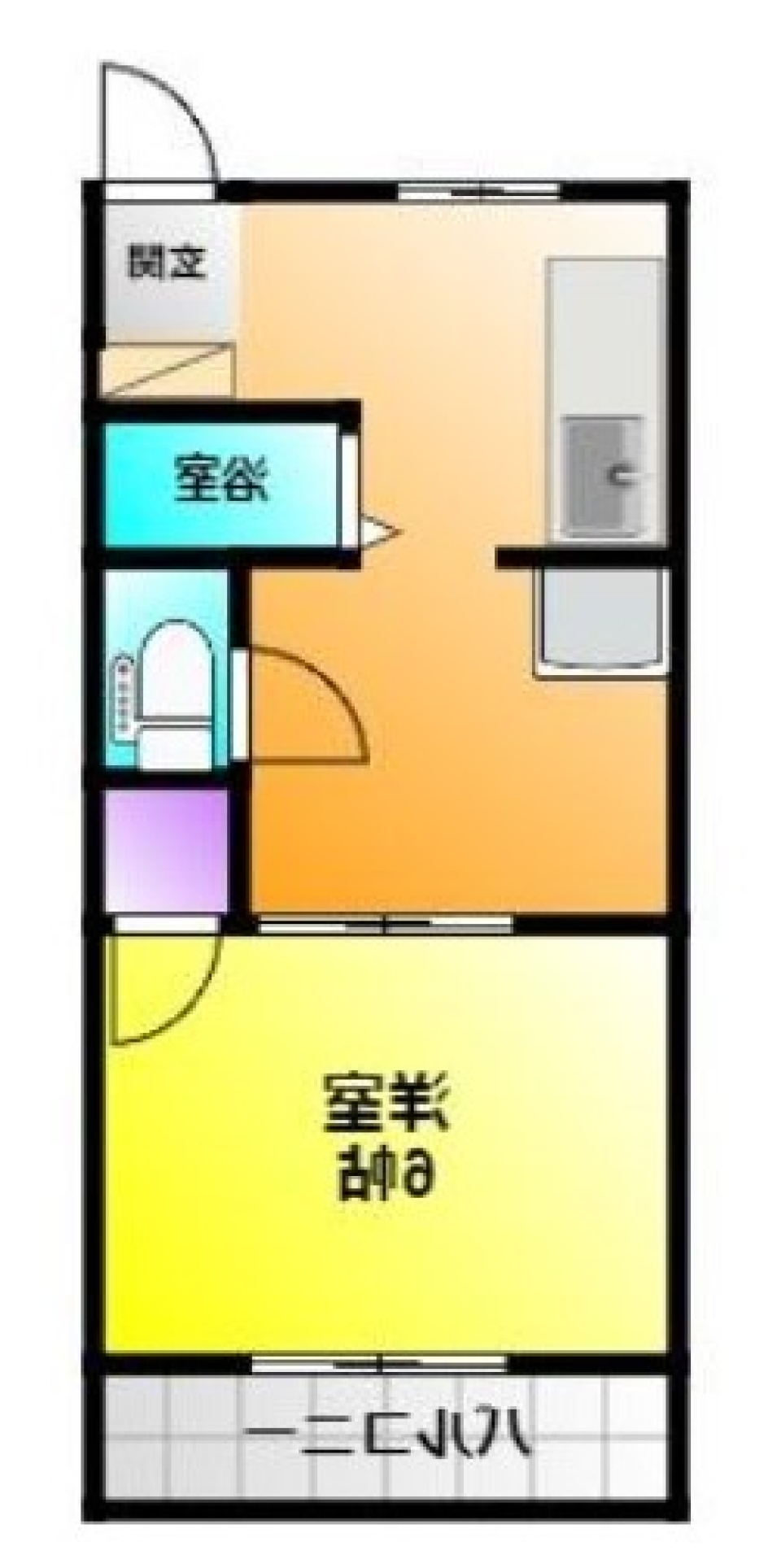 浜松暮らしの第一歩の間取り図