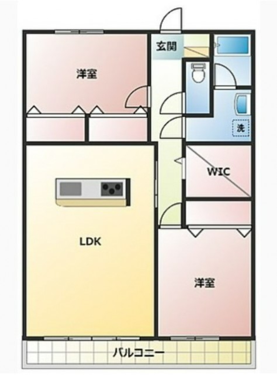 あなたの理想のお部屋、ここにあります！の間取り図