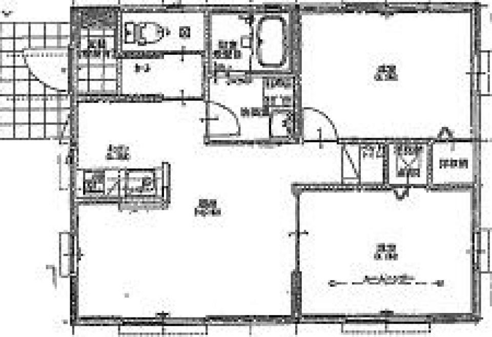 「平屋住宅」に住まう。の間取り図