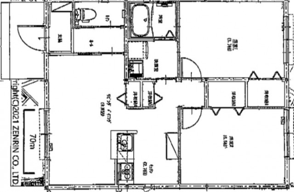 【築浅】ようこそ、平屋建てライフへの間取り図