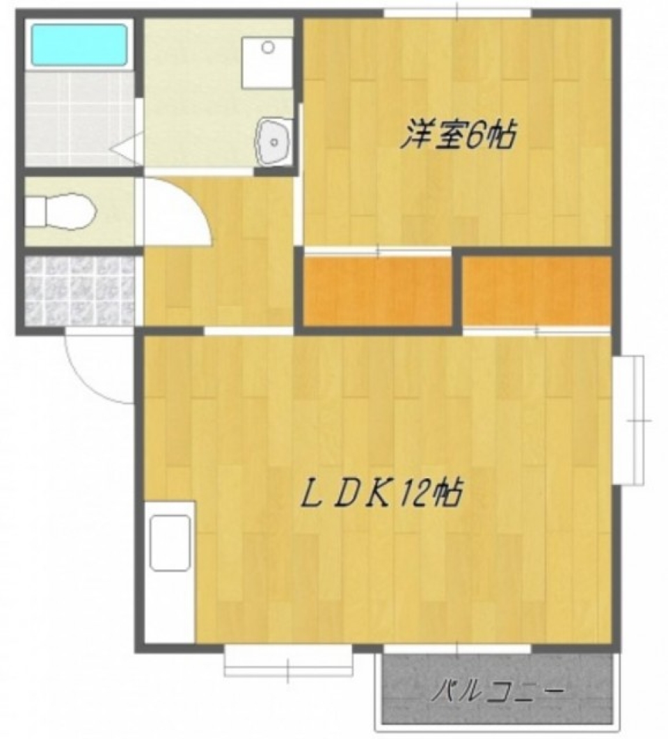 癒しのマイホームの間取り図