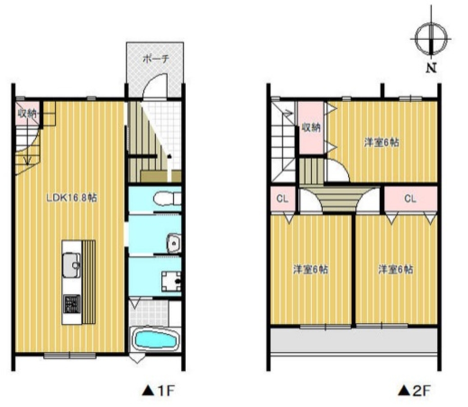 Casita KAMIARAYAの間取り図