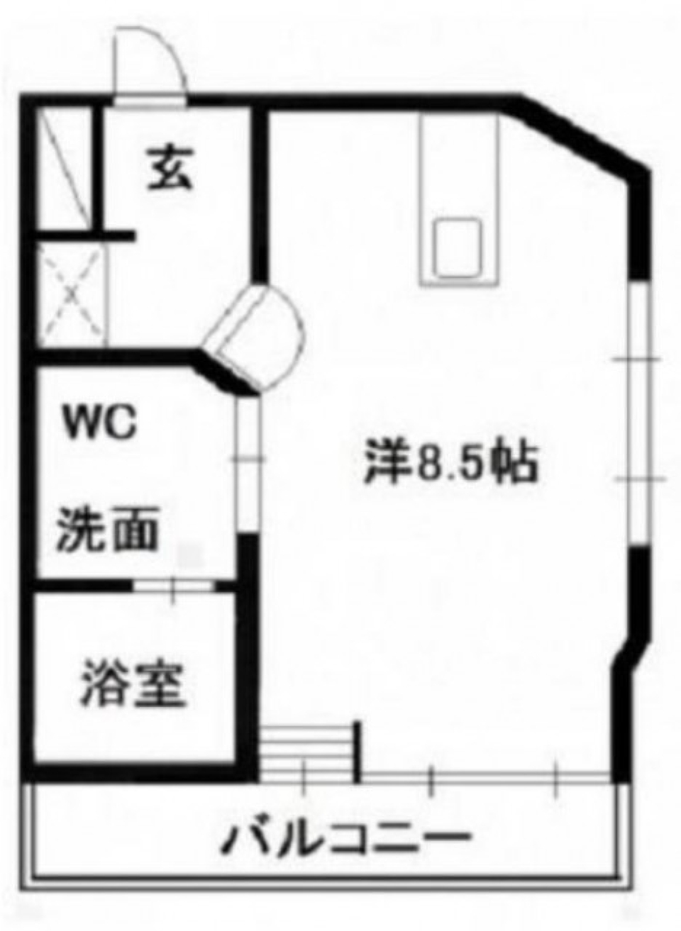 お洒落なお家に住みたい人～？の間取り図