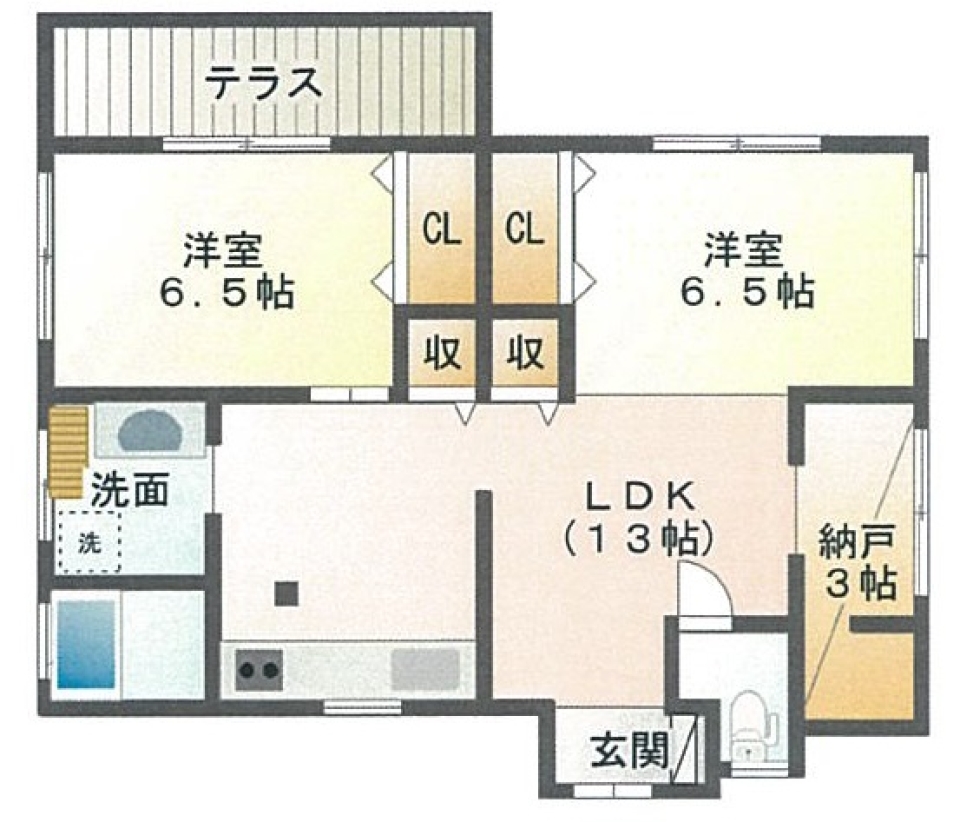 あけぼのそう=おもしろそう。の間取り図