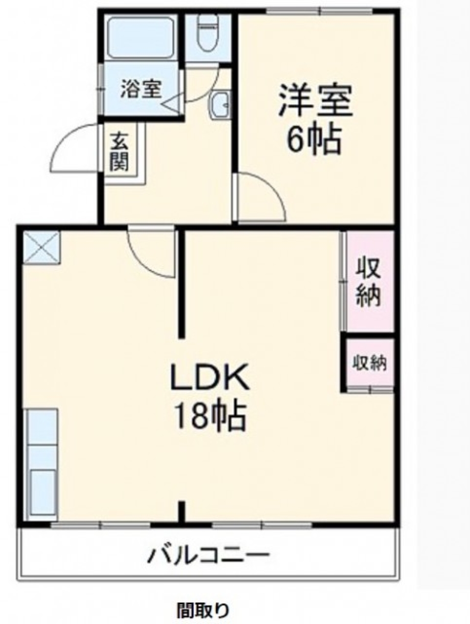 太陽が味方の間取り図