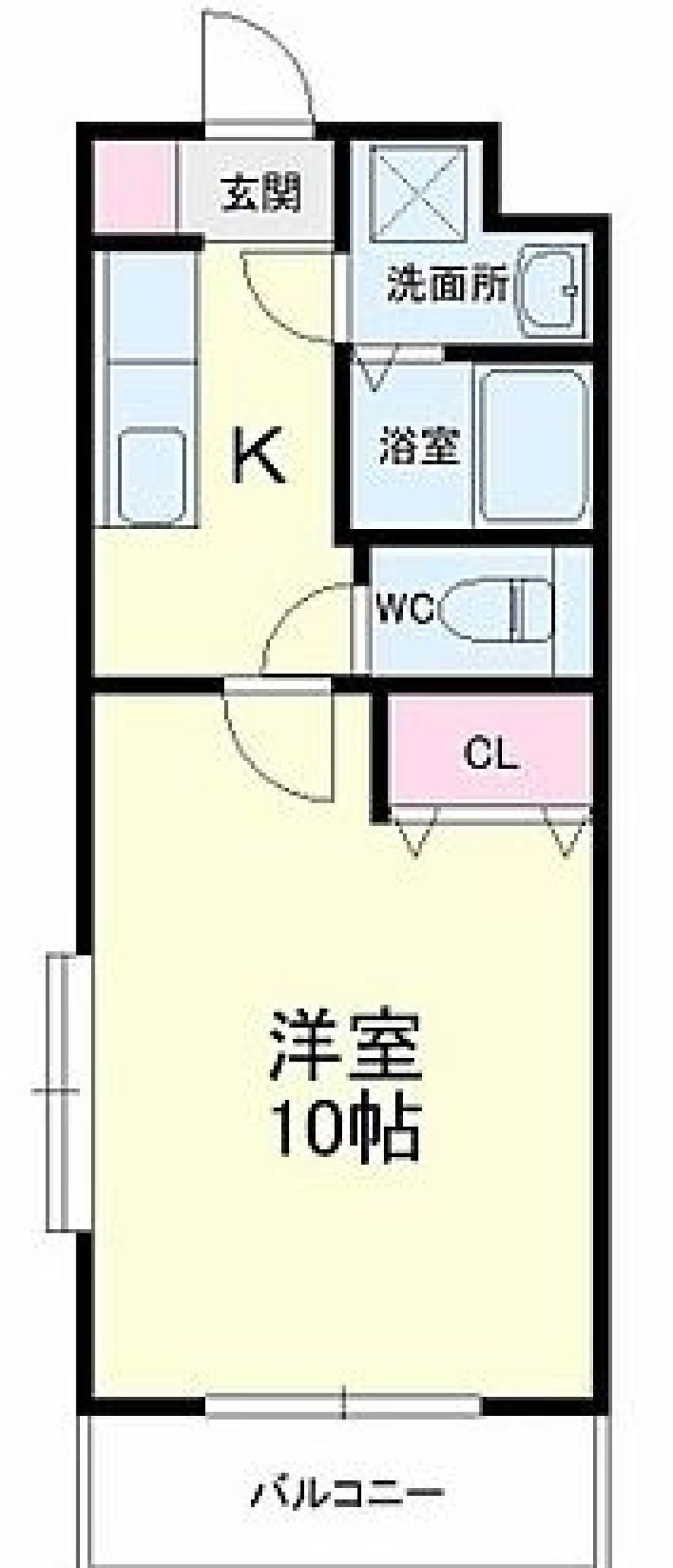 平口に集合！の間取り図