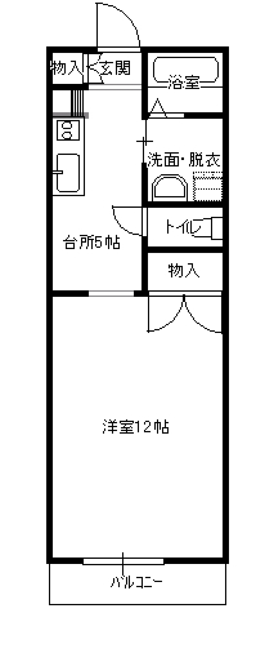 ランランラン、スキップ３minの間取り図