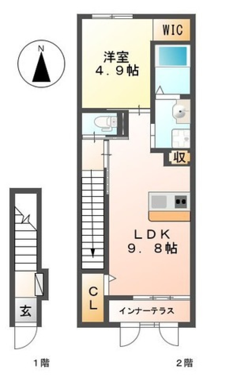 ヴェネツィアに住まうの間取り図