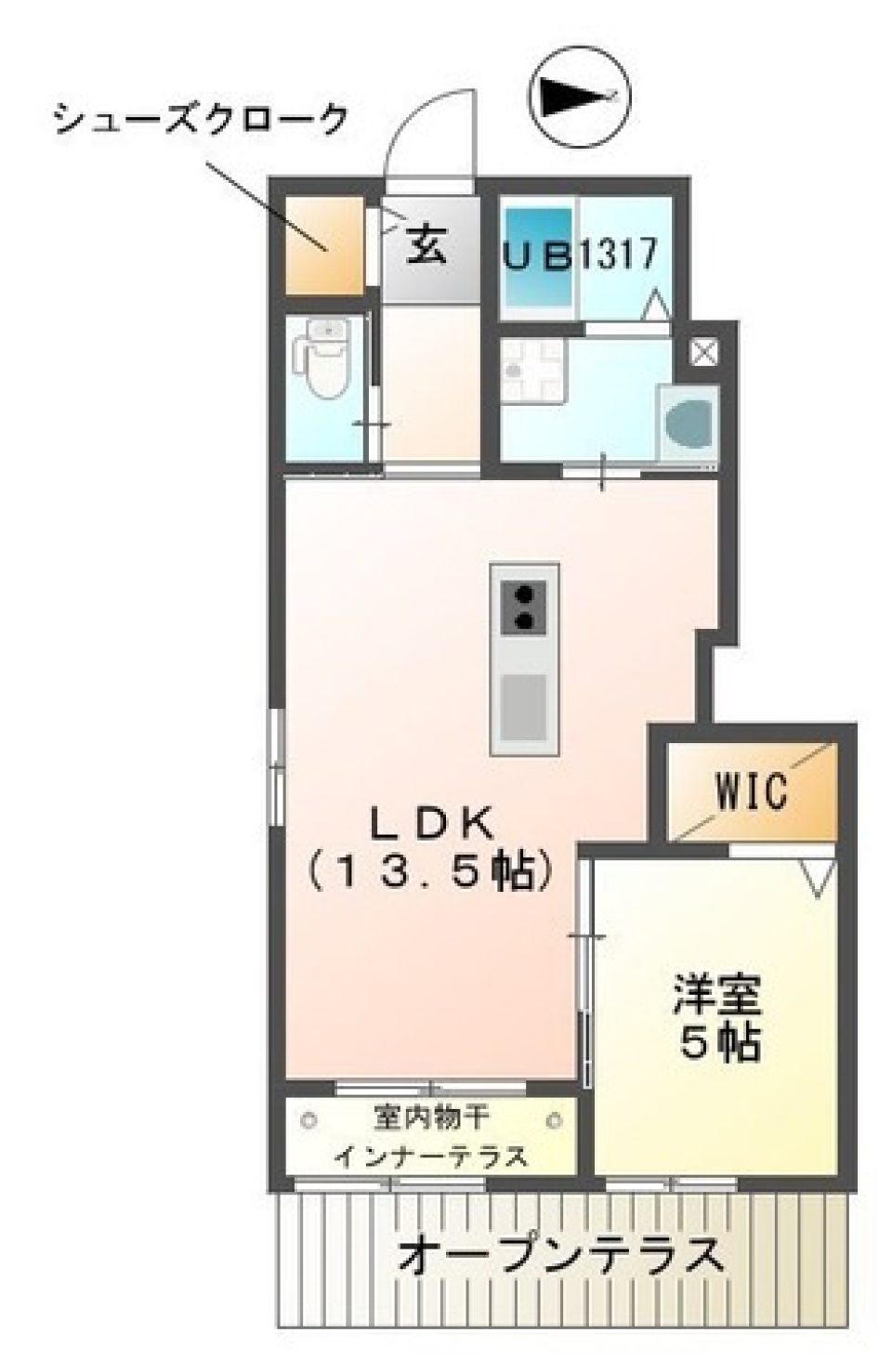 【新築】医科大学へ通学します。の間取り図