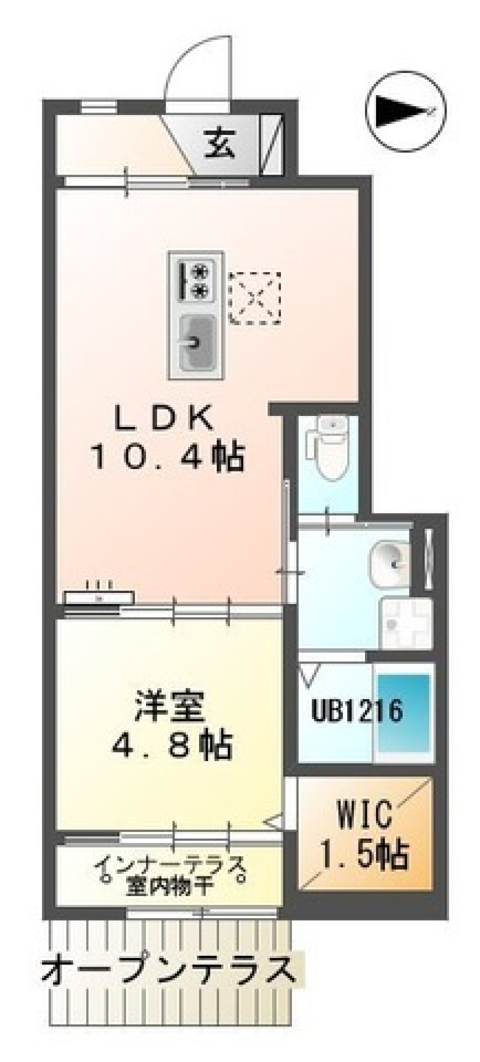 医科大学に合格しました。の間取り図