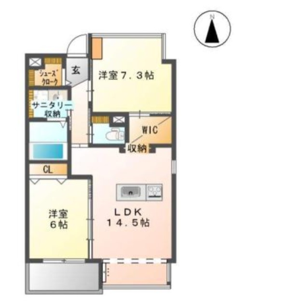 最高級の暮らしをの間取り図