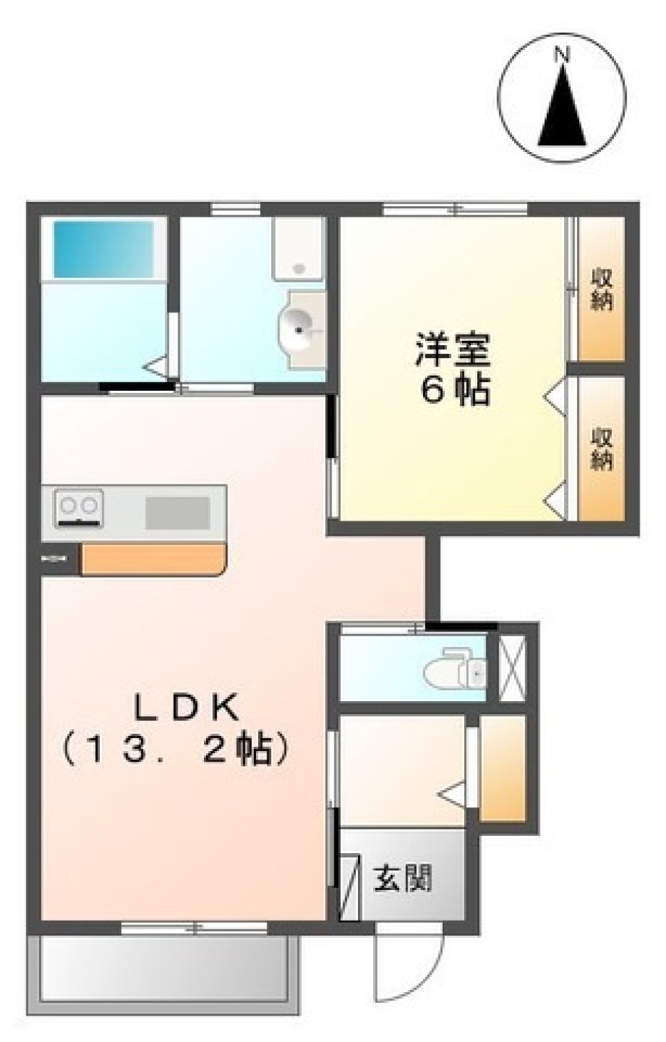 ペットと優しい暮らし。の間取り図