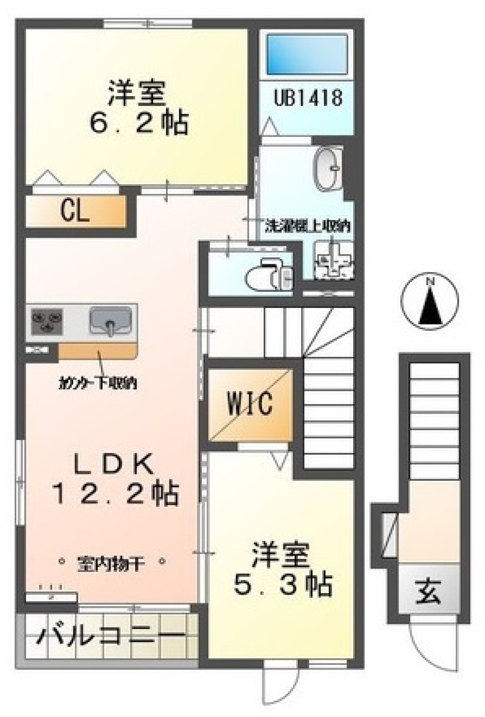 おニューな新婚ライフの間取り図