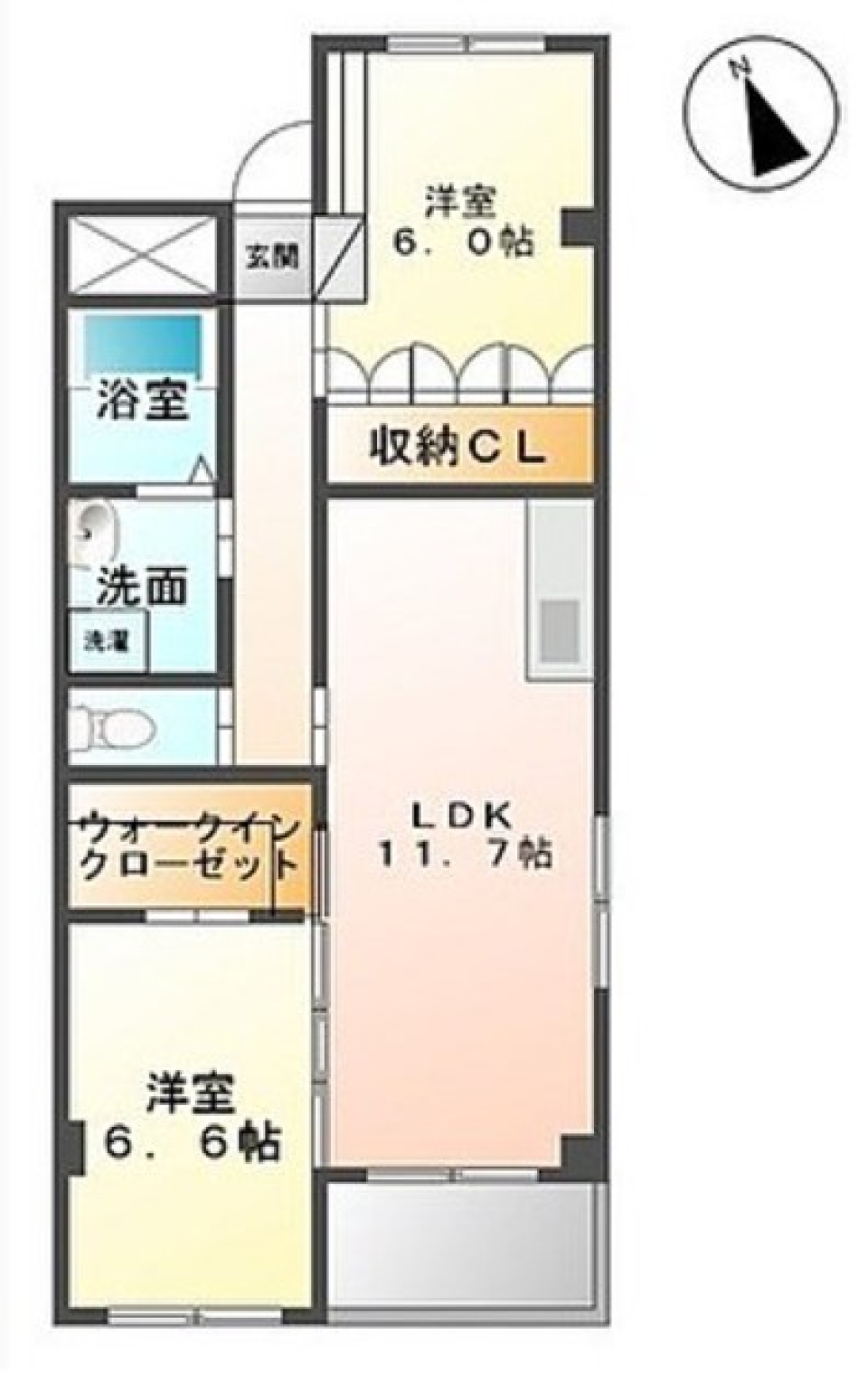 便利LIFEの間取り図