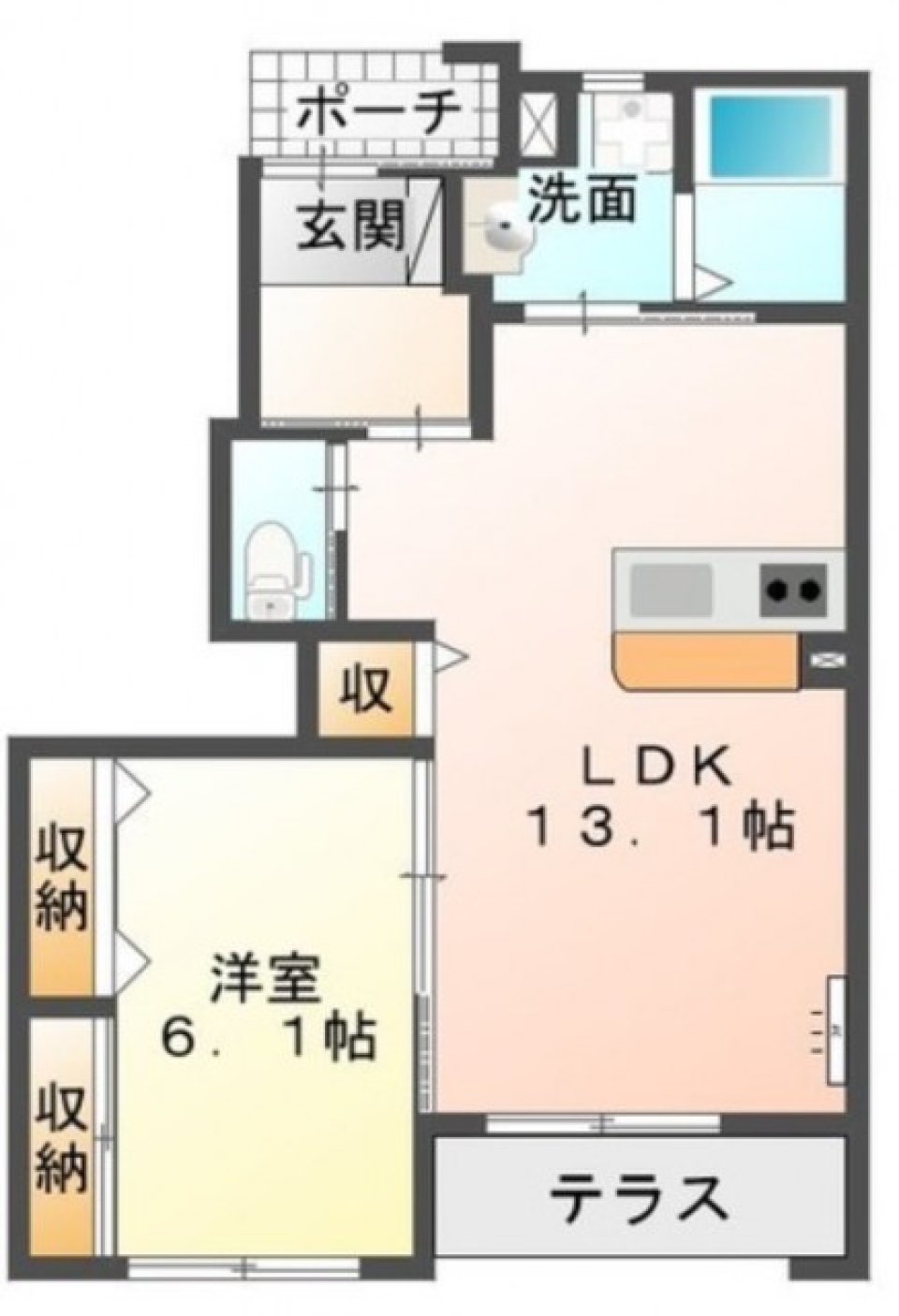 段差が嫌いなあなたへの間取り図