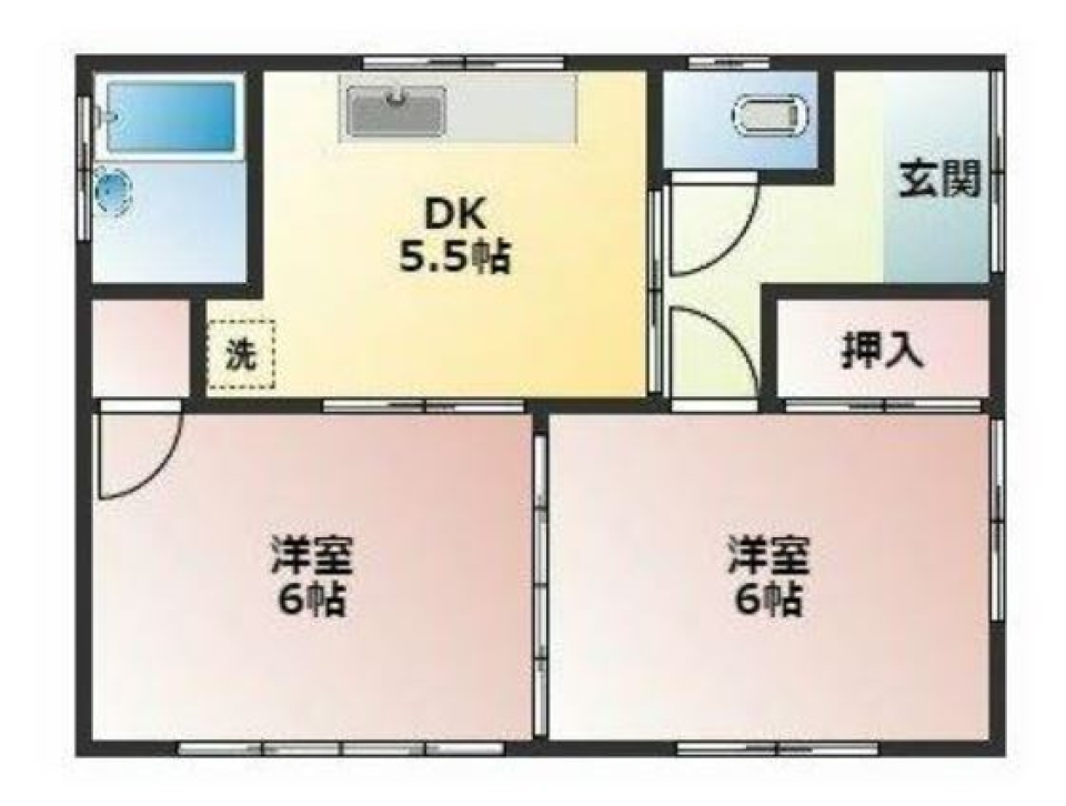 懐かしさ溢れるお家の間取り図