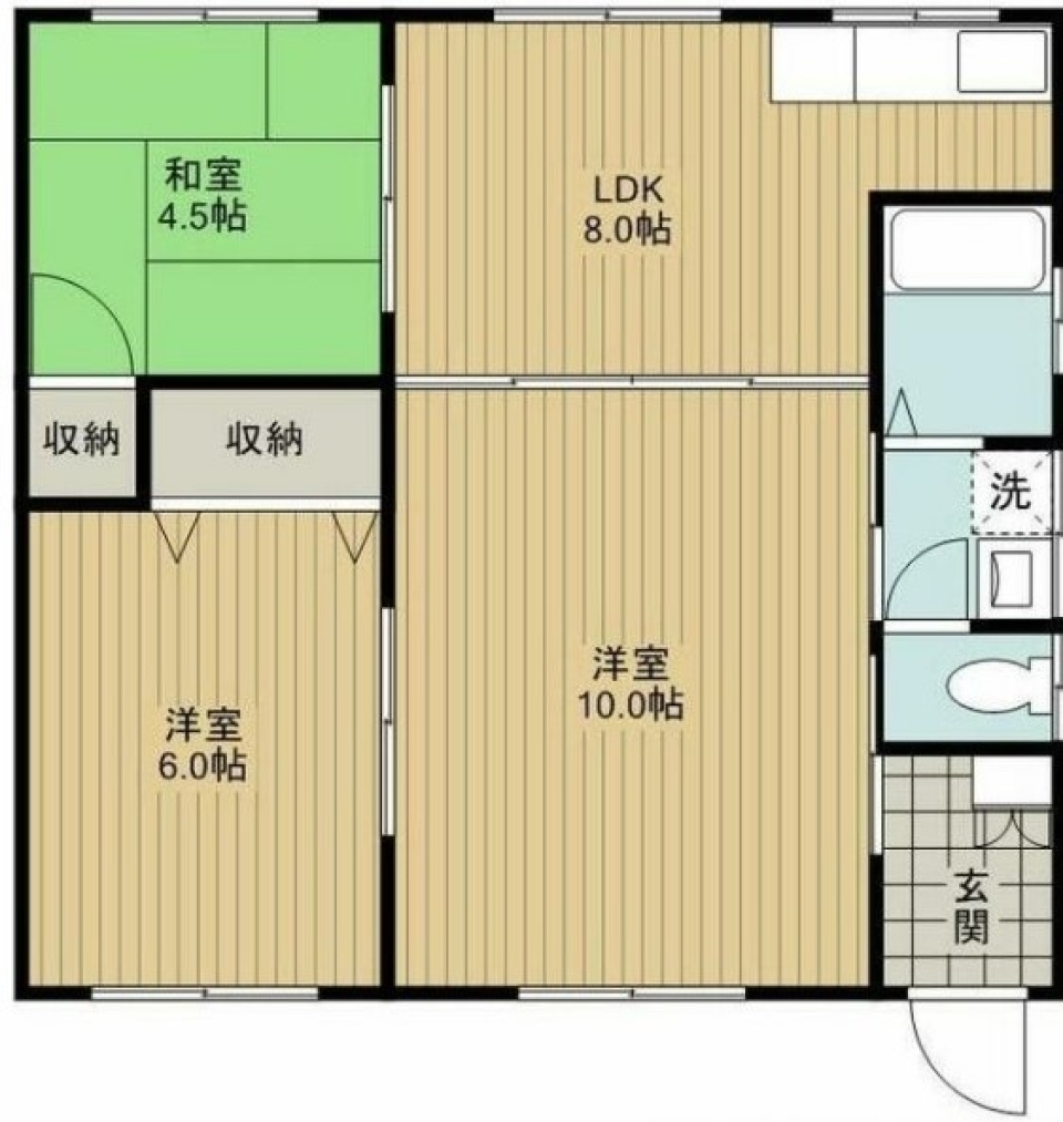 春を楽しみに【戸建】の間取り図