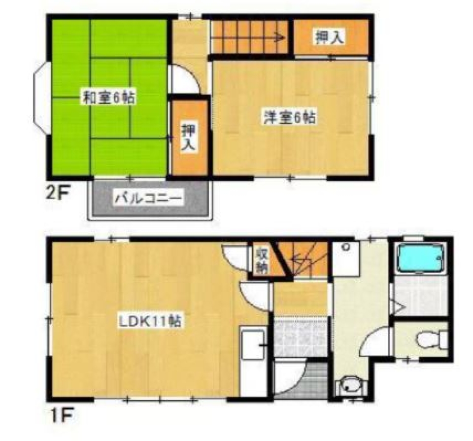 秘密のお家で瀟洒な暮らし。の間取り図