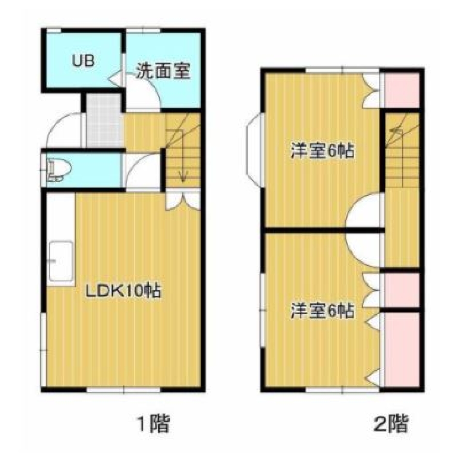 高架沿いの今めかしい日々の間取り図