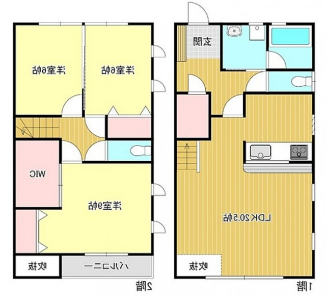 間取りは3LDK