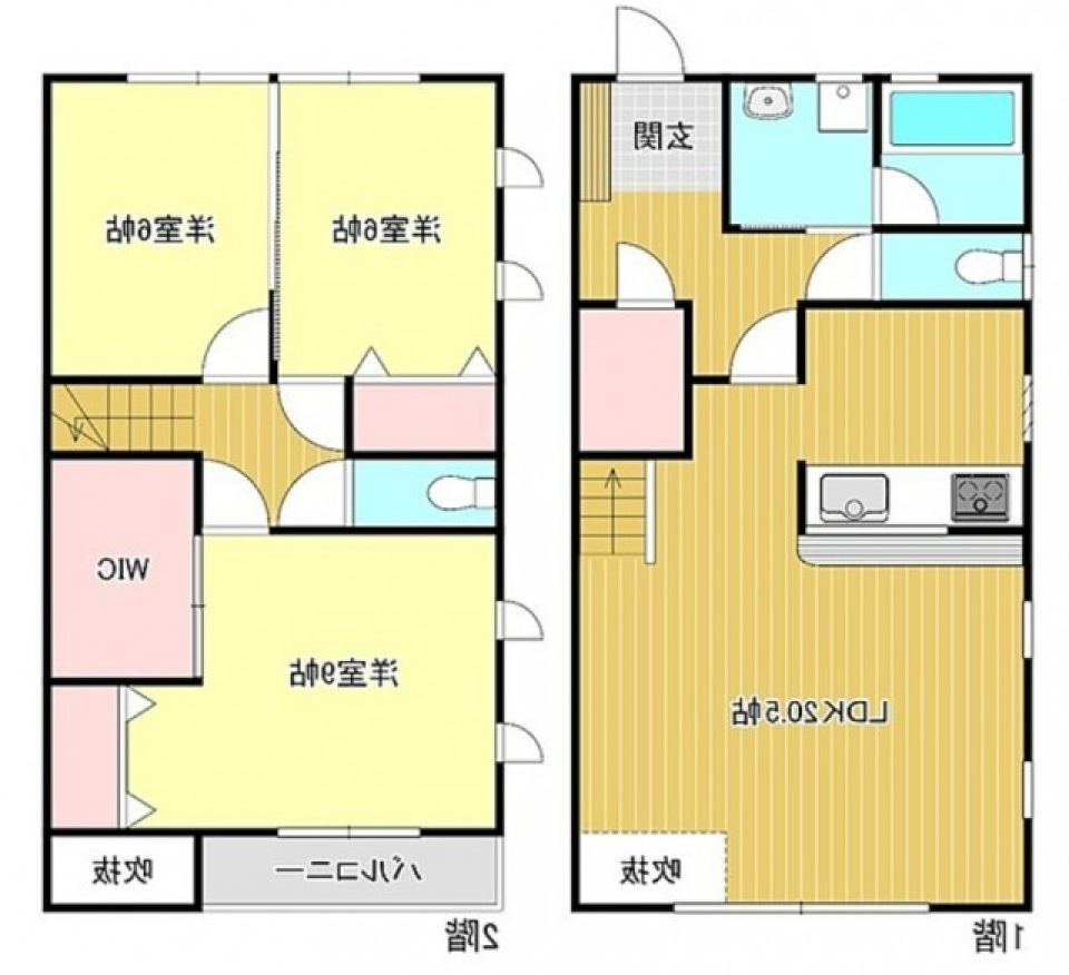 【賃料減額いたしました！】でっかいおうちで家族みんなと。の間取り図