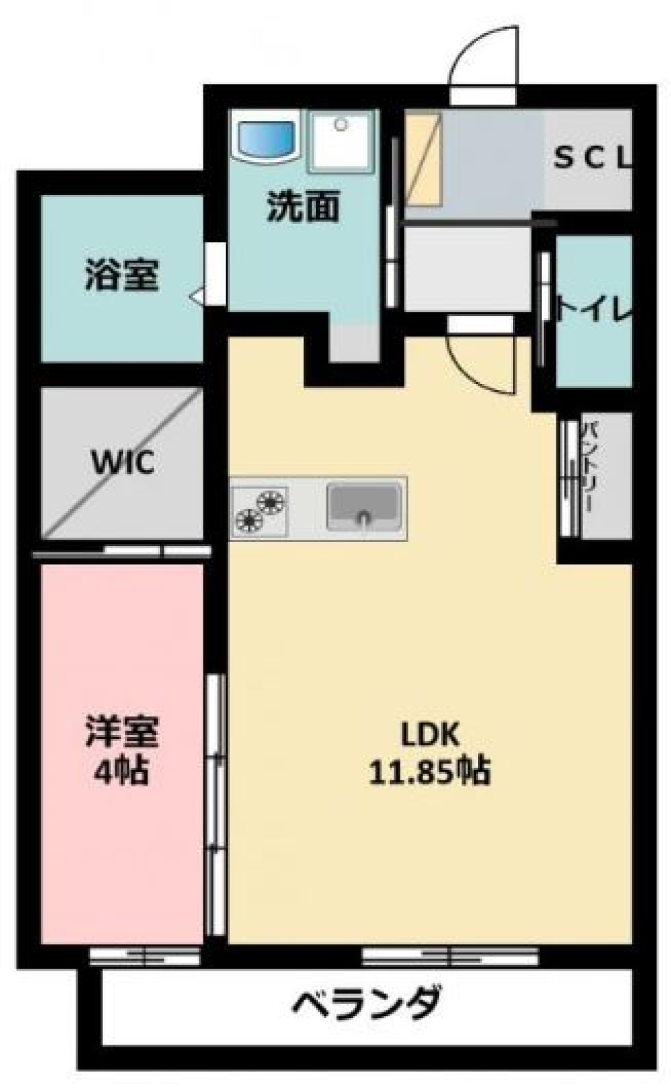 シンプル、きれいめ、優等生。の間取り図