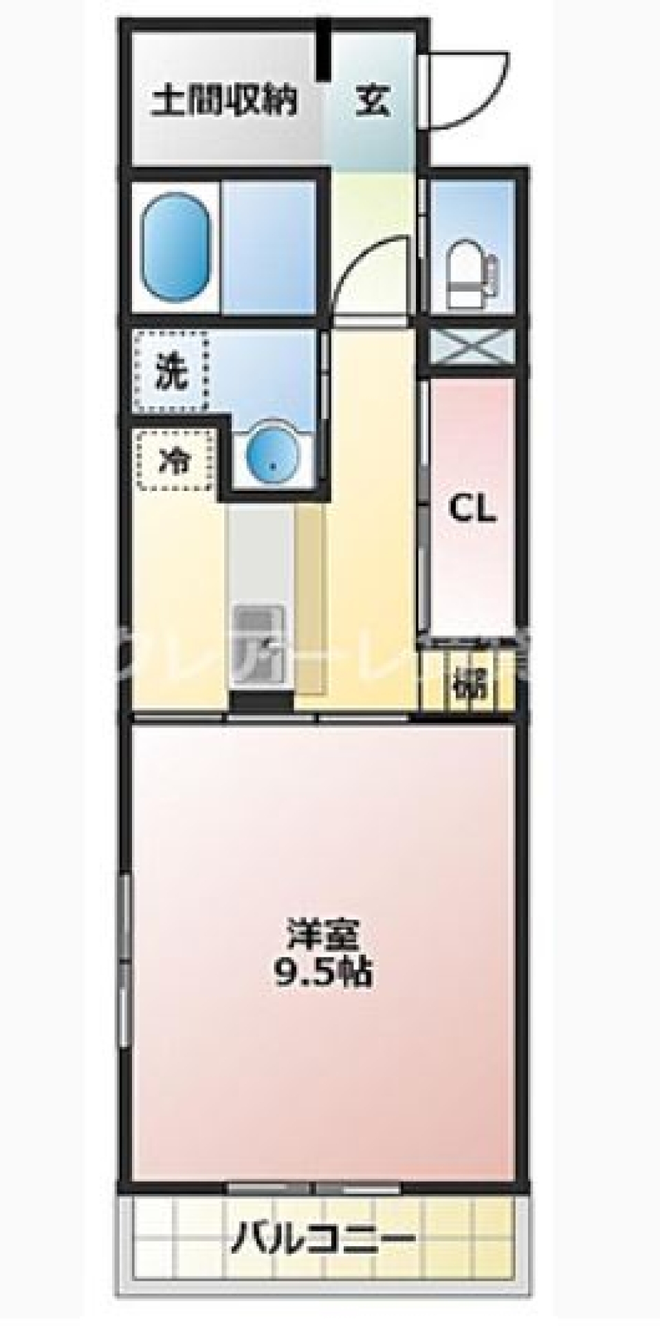 RITCHな一人ライフの間取り図