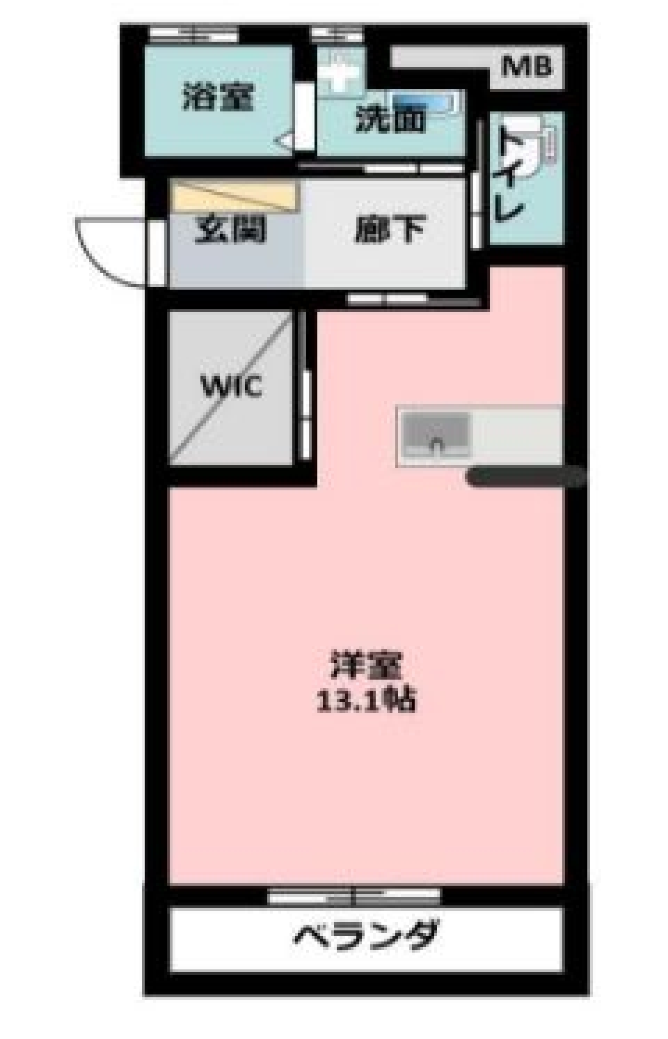 裸足で過ごしたいの間取り図