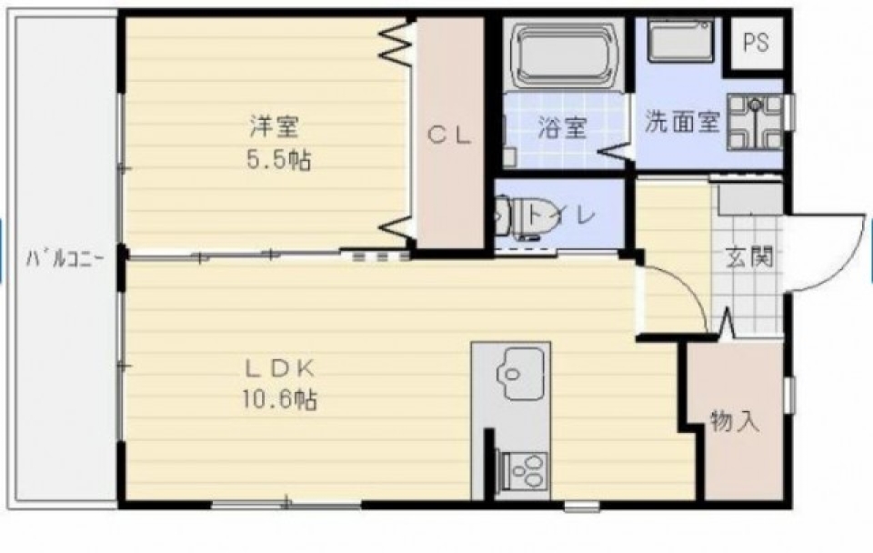 おうちCafe開きませんか？の間取り図