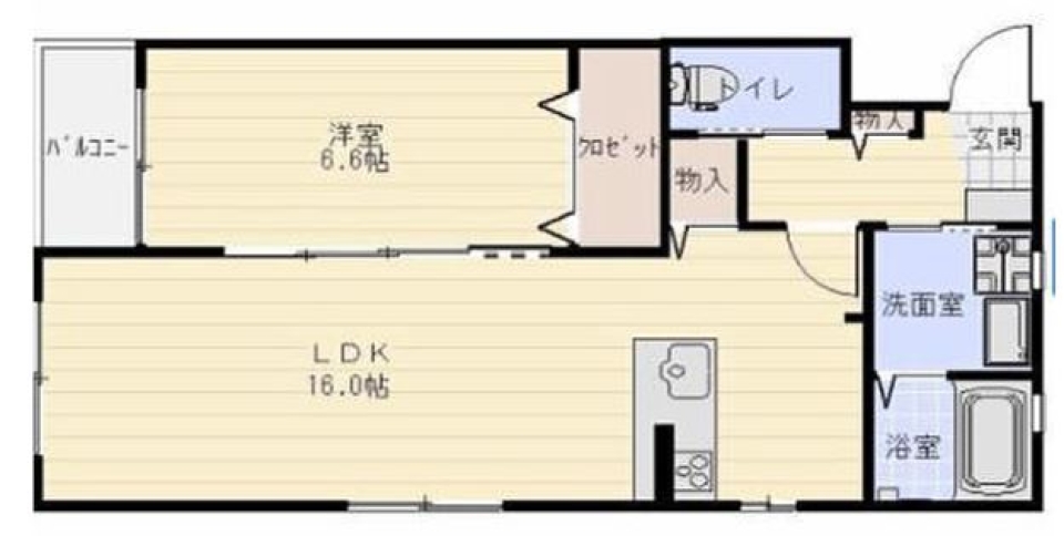 mi casaの間取り図