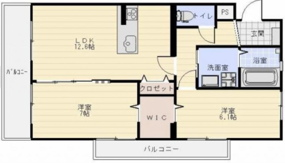 未開拓の地。MIKURIYAの間取り図