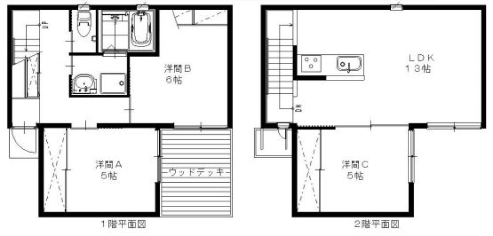 すくすく育てようの間取り図