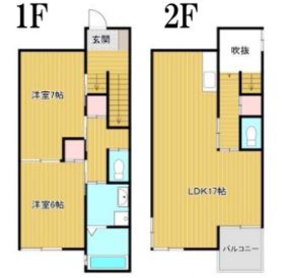 外観ヨーロッパくんの間取り図