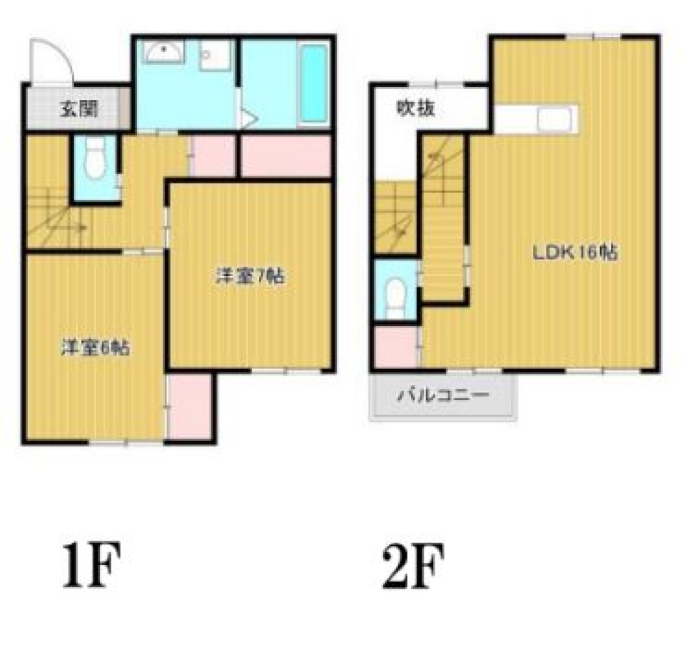 VILLA DRUFの間取り図