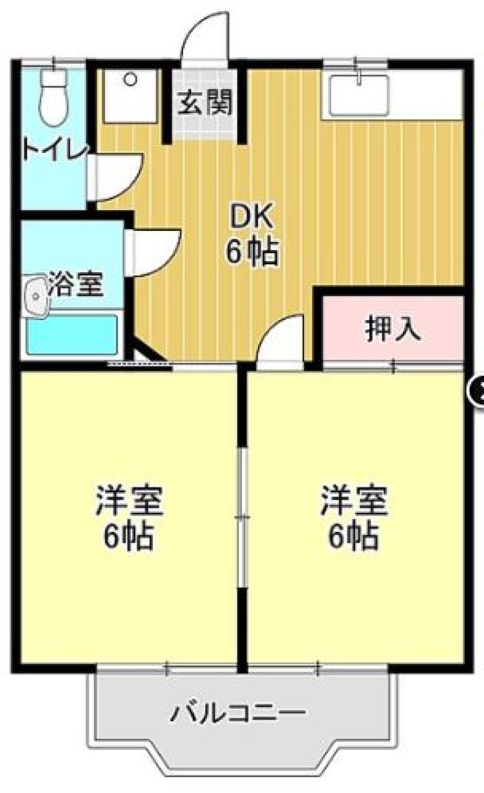 シンプルなライフをここからの間取り図