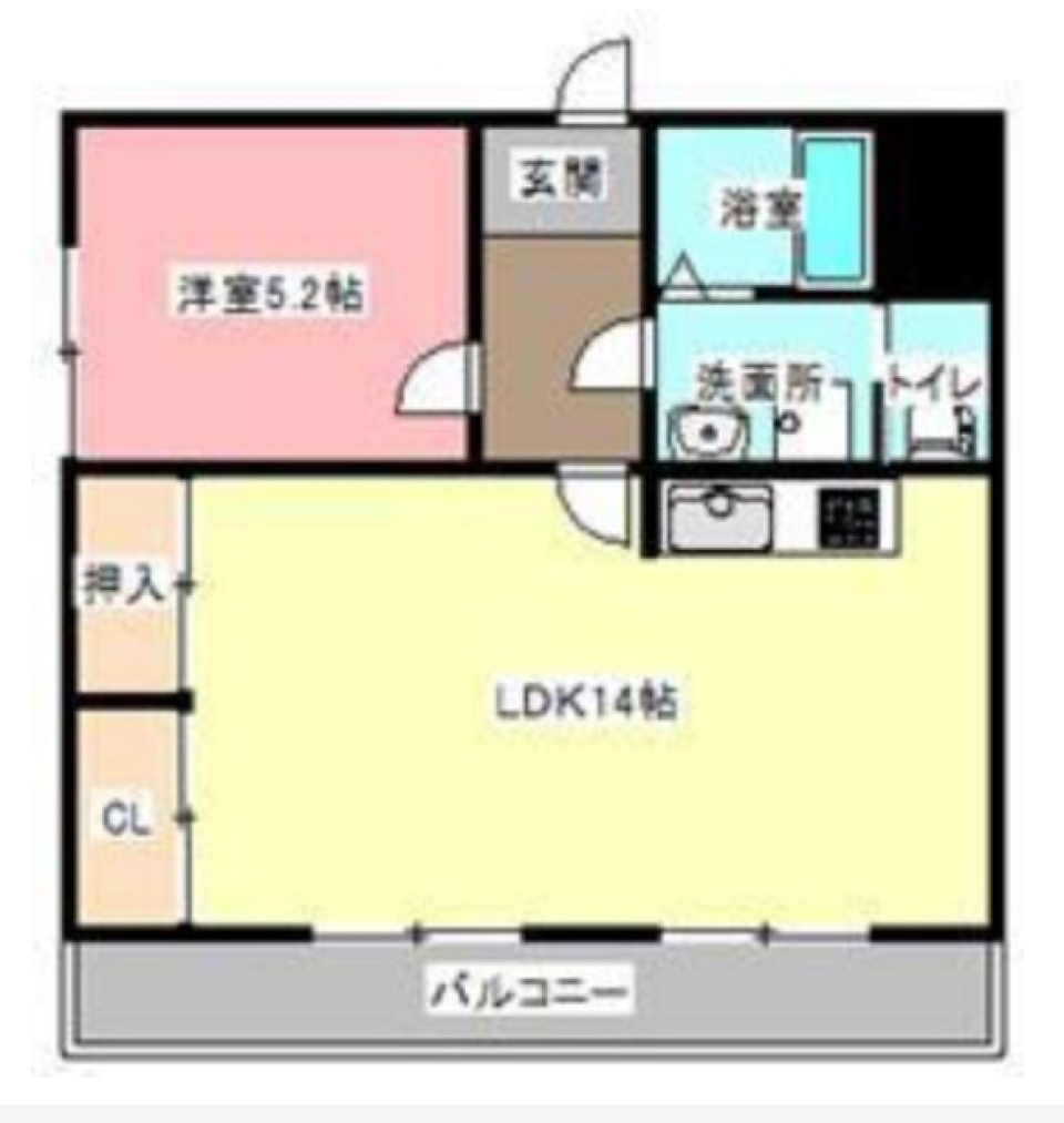 ペットと共に広々住空間暮らしの間取り図