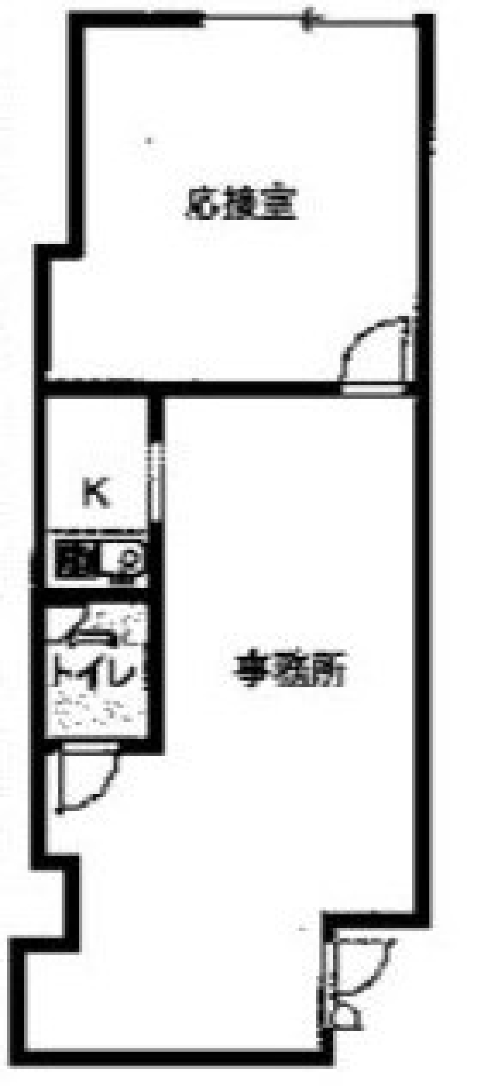 初めての事務所はここから！の間取り図