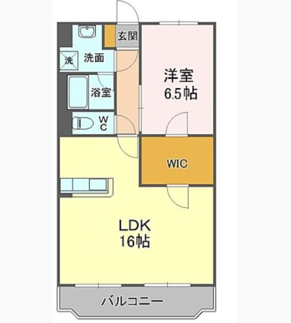 緑とともに暮らすの間取り図