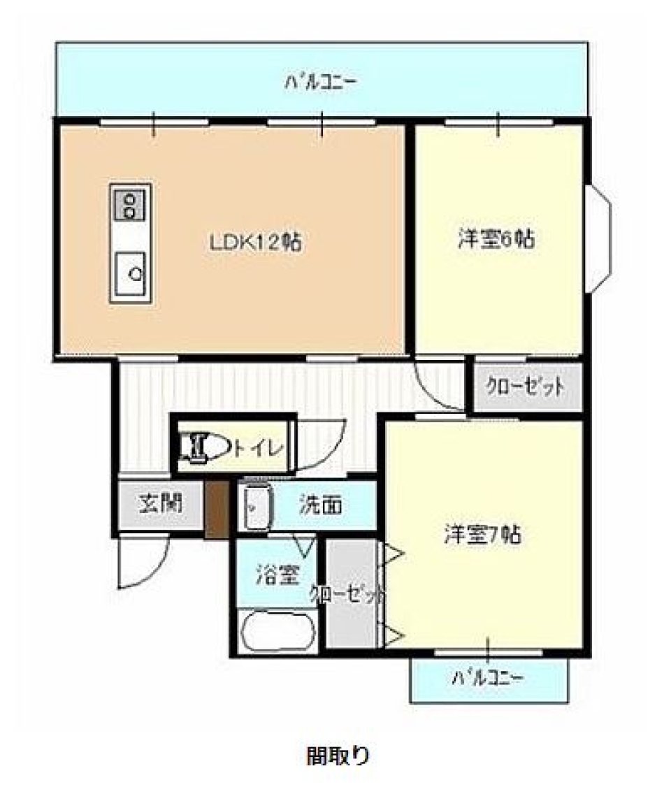 リノベーションしました！の間取り図