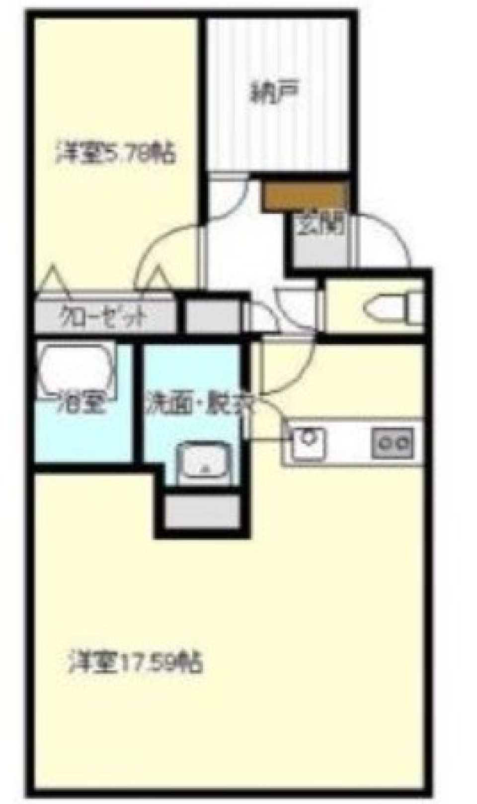 床にもこだわりました。の間取り図