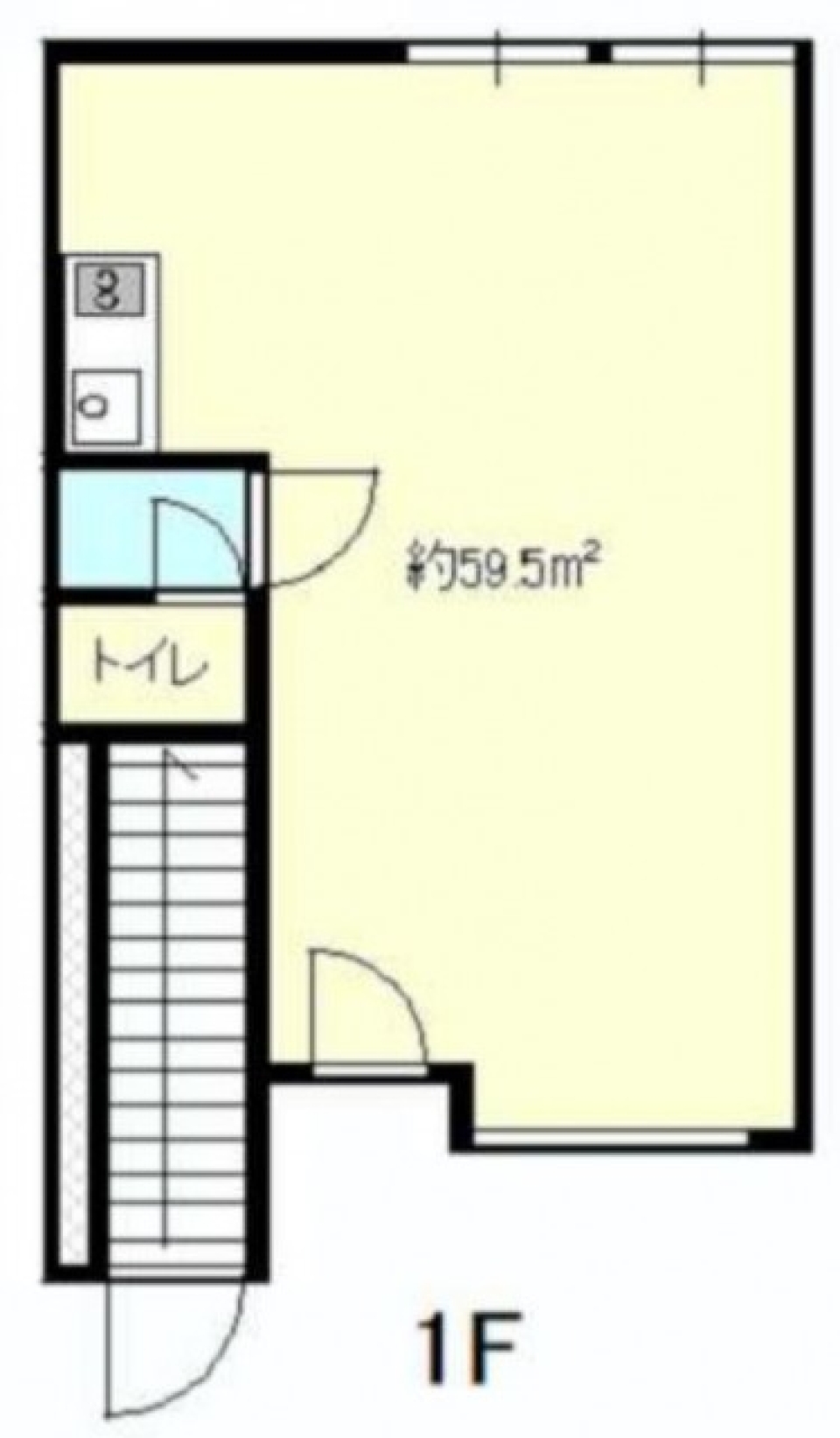 木目に魅せられての間取り図