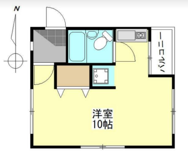 1Rのロフト付物件