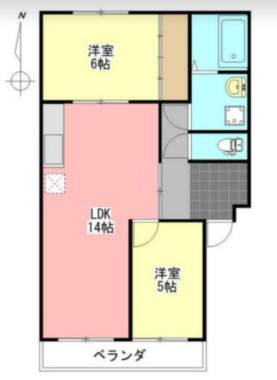 スタイリッシュに、心地よくの間取り図