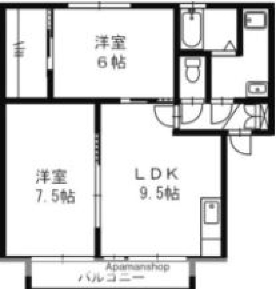 LDKを使いこなそうの間取り図