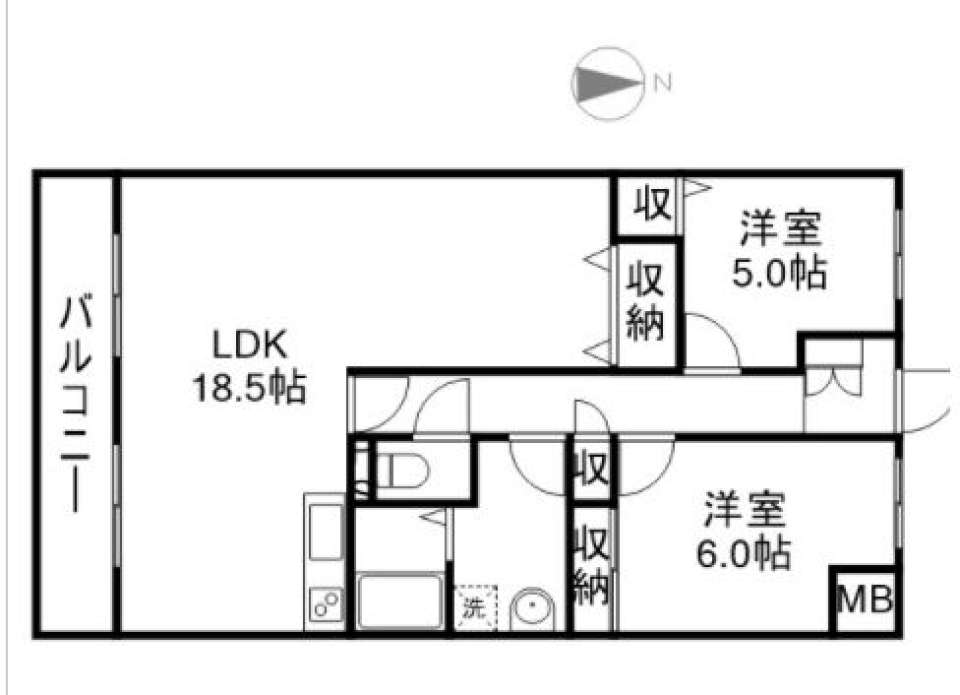 太陽のおうちの間取り図