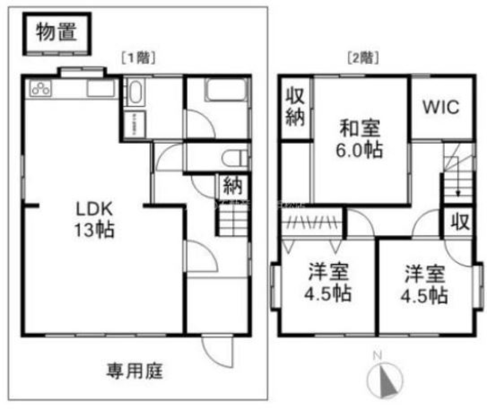 憧れのJARDINの間取り図