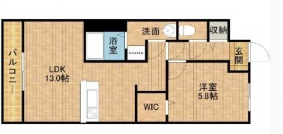 【ペット可】おもてなしの心の間取り図