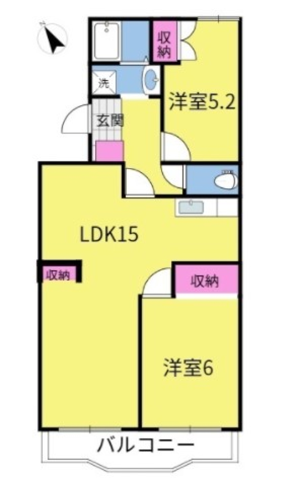 便利な暮らしの間取り図