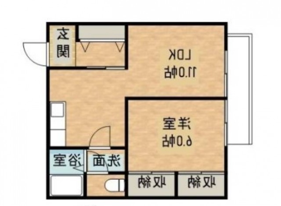 きれいめなあなたに。の間取り図