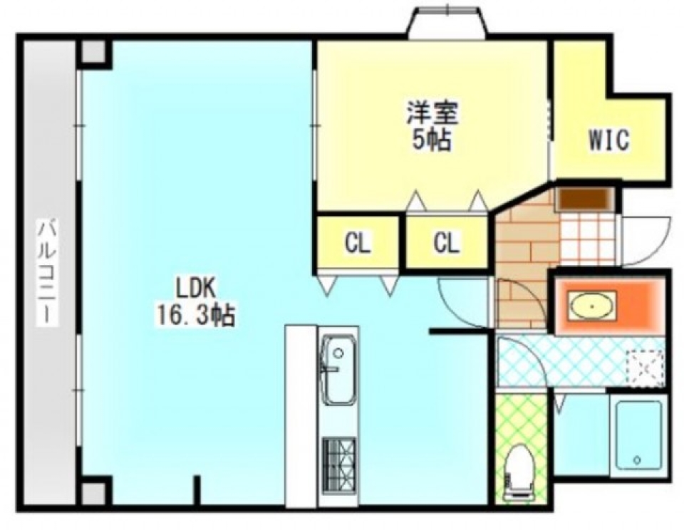 ラッキーセブンの間取り図